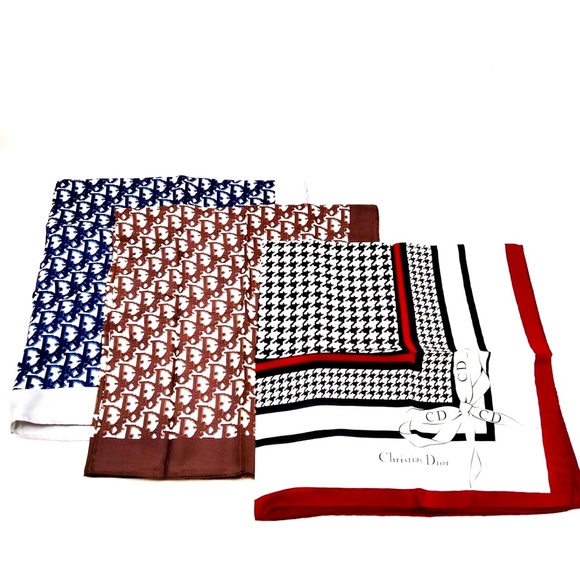 Christian Dior Scarf 3 colors unit price $275 - Picture 1 of 3